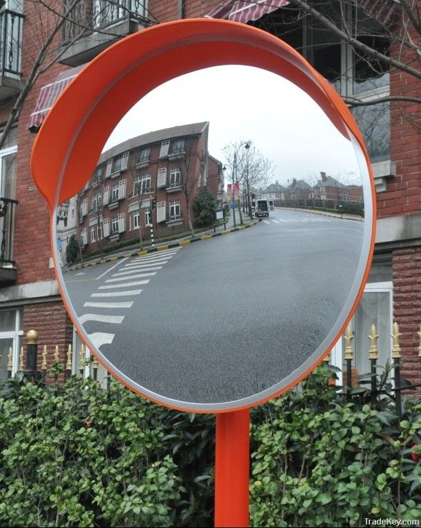 80cm outdoor convex mirror for traffic safety