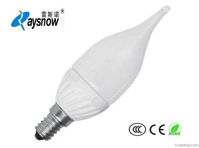3W E14 Ceramic LED Candle light bulb