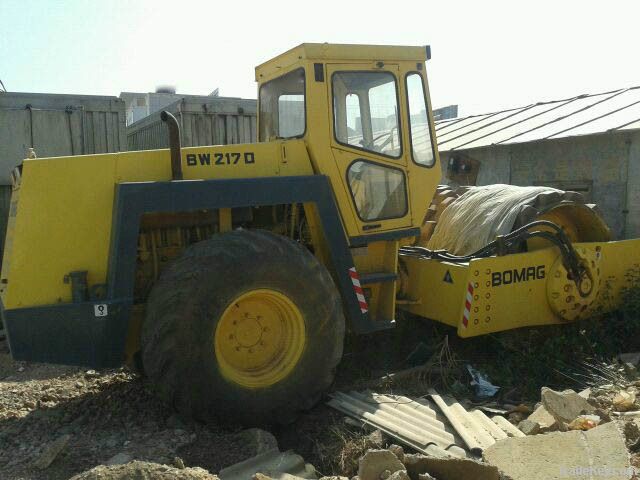 Used Bomag roller