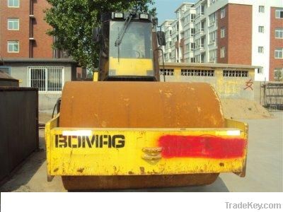 road roller, used BOMAG roller