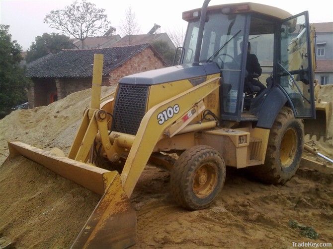 used DEERE backhoe, wheel backhoe