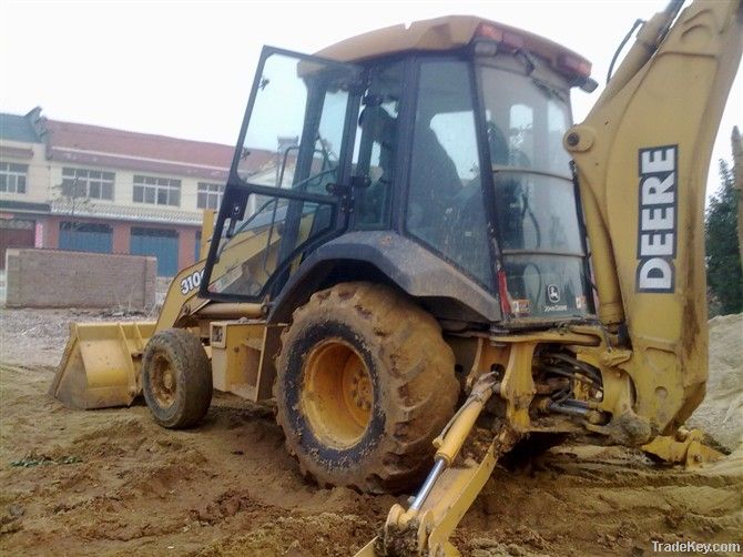 used DEERE backhoe, wheel backhoe