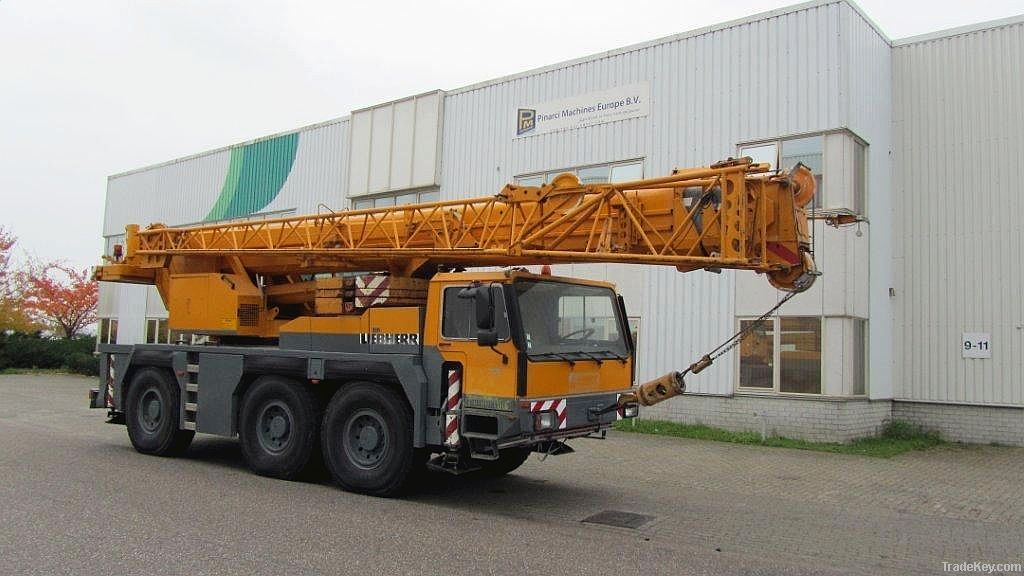 Liebherr truck crane, used crane