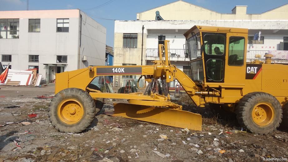 used CAT-140K grader, wheel grader