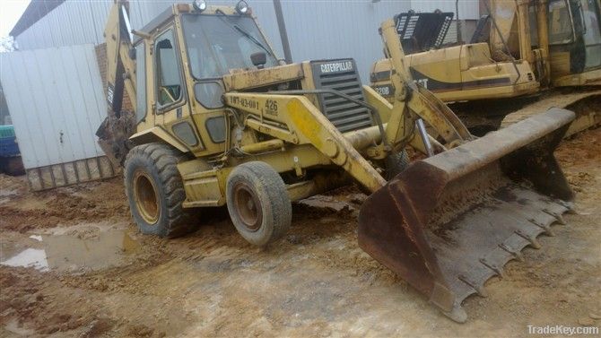 used CAT-426 backhoe