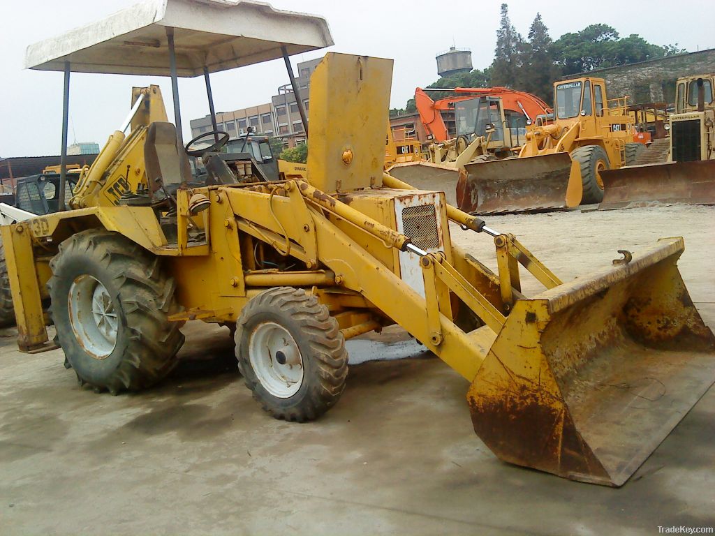 used JCB-3D backhoe, wheel backhoe