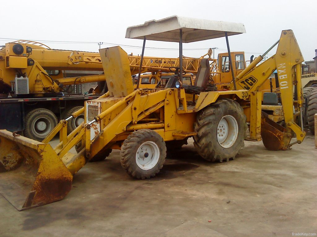 used JCB-3D backhoe, wheel backhoe