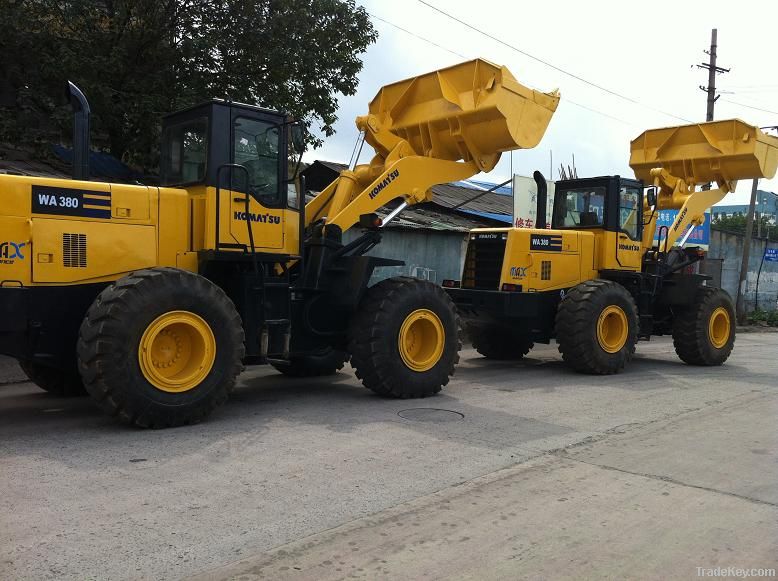 used Komatsu loader