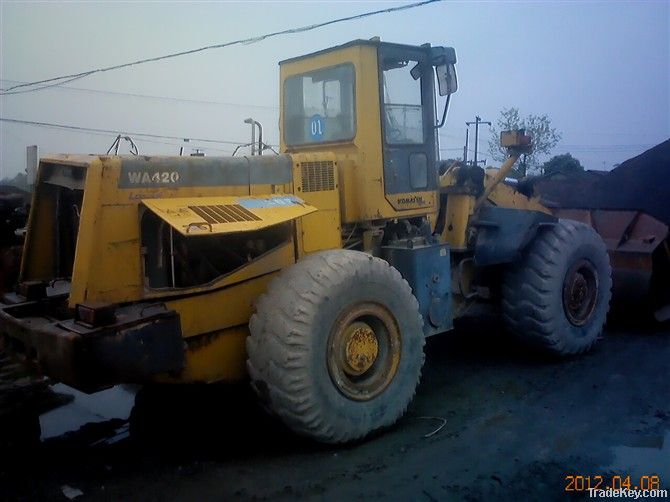 used Komatsu WA420-3 wheel loader