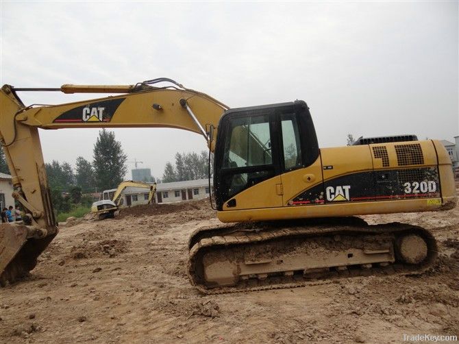 used CAT320D excavators, crawler excavators