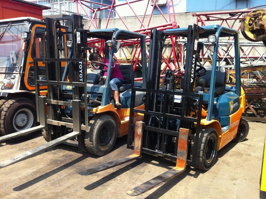 used forklift