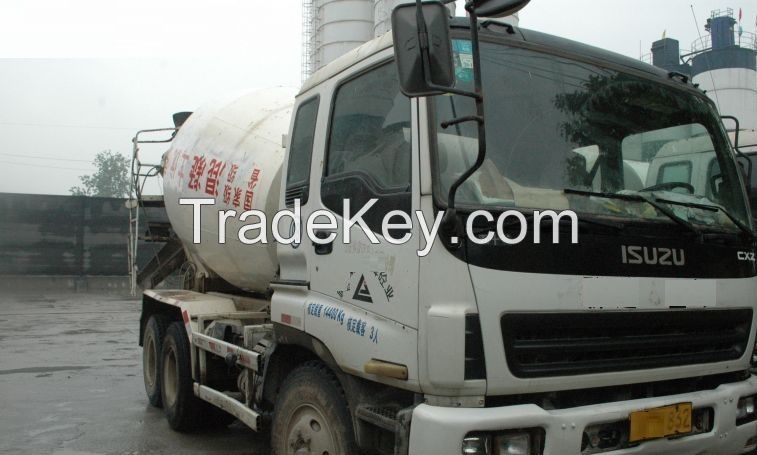 used ISUZU 10 m3 concrete mixer