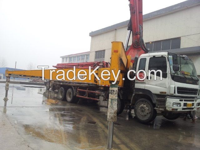 SANY 37 m concrete pump