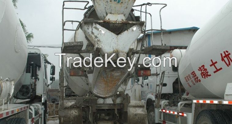 used ISUZU concrete mixer