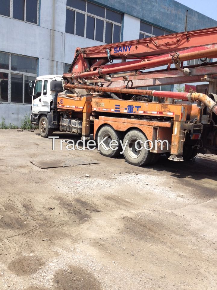 SANY 37 m concrete pump