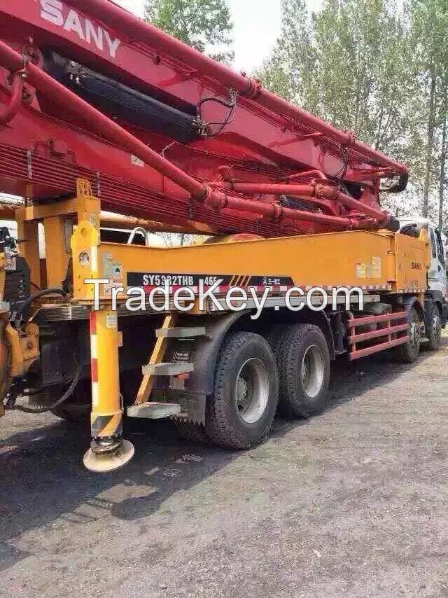 SANY 58 m concrete pump