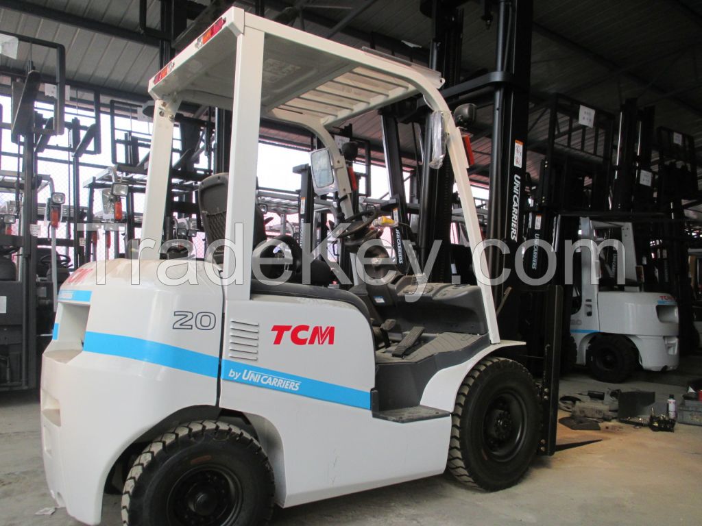 used forklift ,TCM 2 ton ,2015 ,Like new machine .