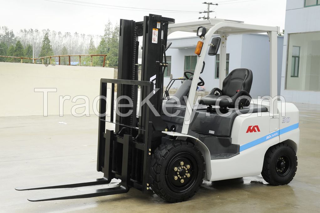 used forklift ,TCM 3 ton ,2015 ,Like new machine .