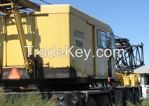 used lattice crane KOBELCO 70 ton.