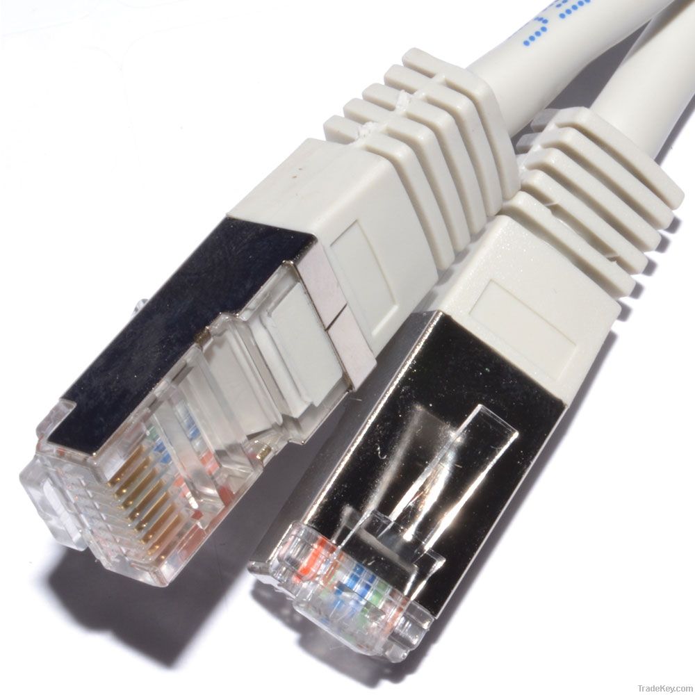 network shielded crystal head cat6 ftp patch cables