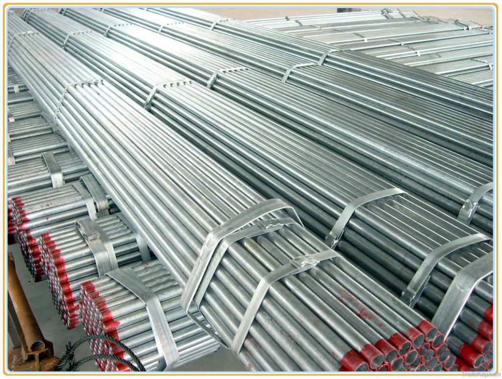 ASTM A53 Schedule 40 Galvanized Steel Pipe