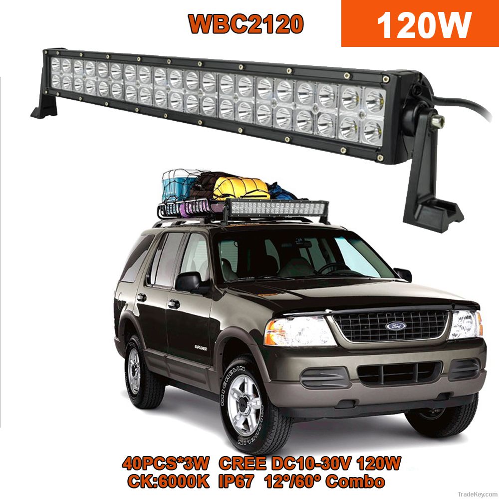 High power 12V 11800LM LED car light / led bar light