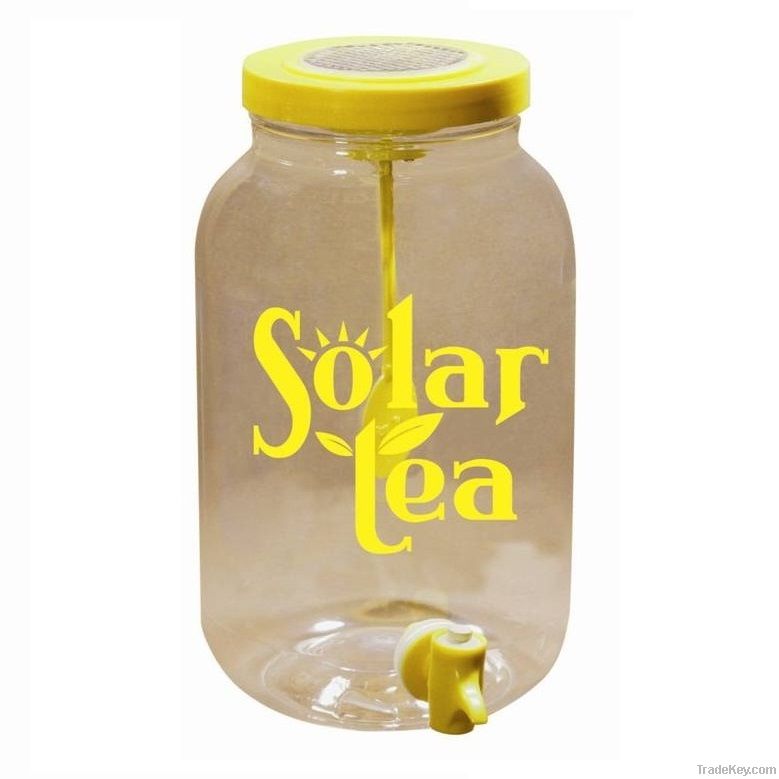 Solar Powered 'Stirring' Sun Tea Jar