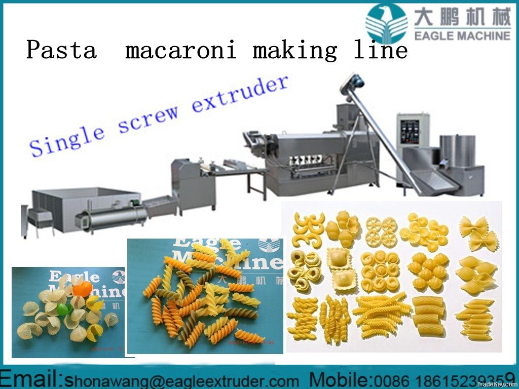 automatic pasta macaroni extruder line /