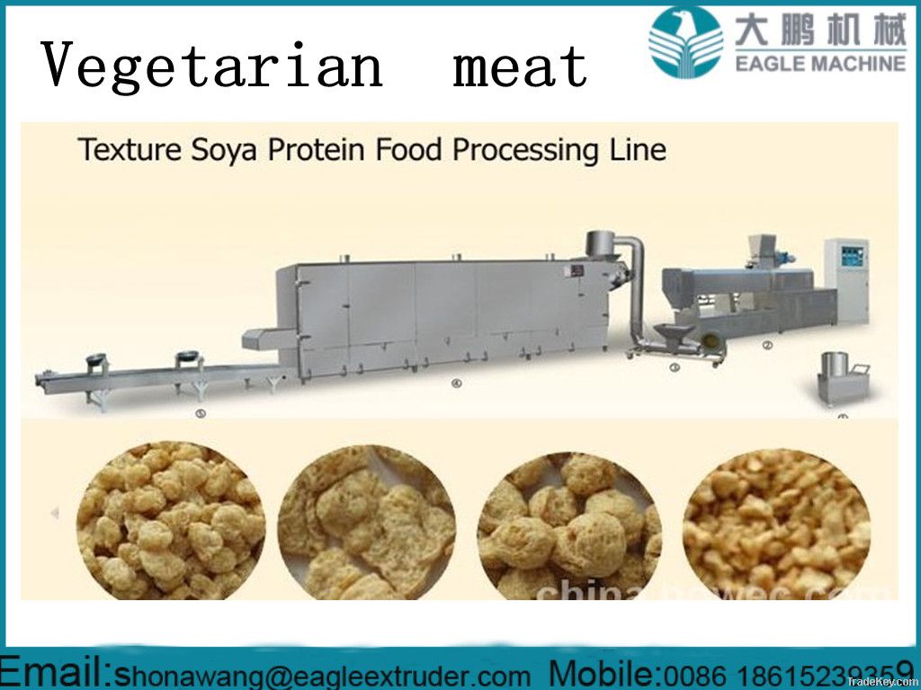 Textured  soyaben protein  processing machinery /making machine