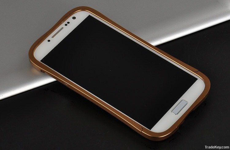 Metal Aluminum Pull-out Pull-push Frame Bumper for Sumsung S4 i9500