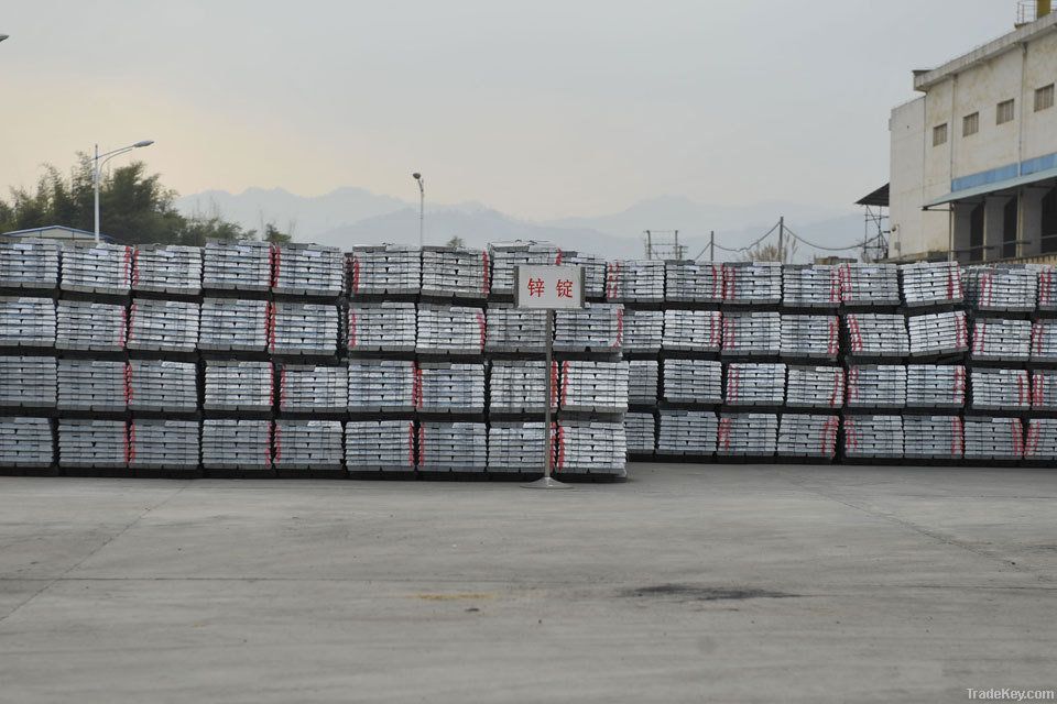 zinc ingots