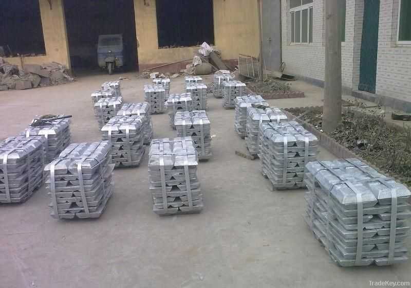 zinc ingots