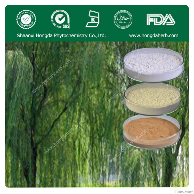 High Quality White Willow Bark Extract , Salicin
