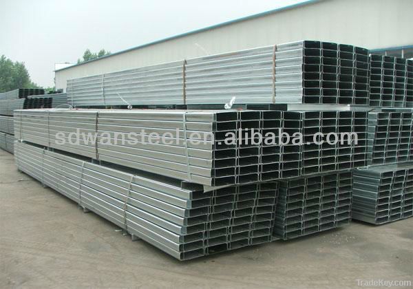 hot rolled ms. U CHANNEL STEEL q235b /jis ss400