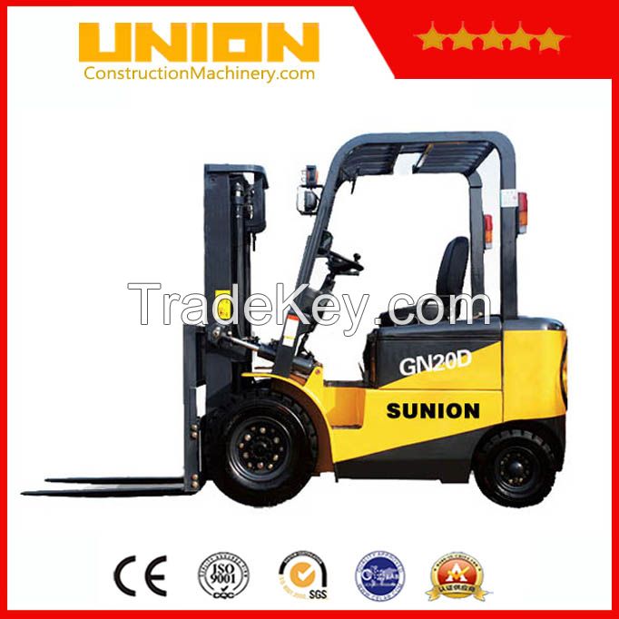 Electric Forklift / Heavy Duty Lift Trucks (SUNION GN20D 2t) Electric Forklift