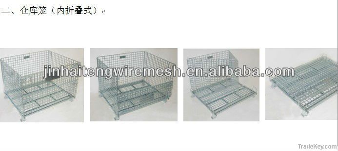 Pallet Box/chrome wire mesh container