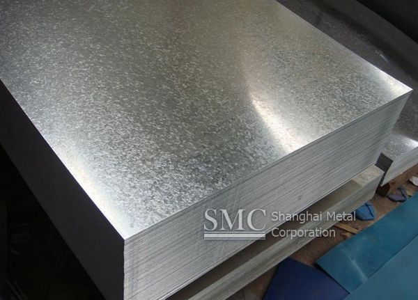 Hot Dip Galvanized Steel Sheet.