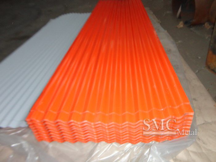 Prepainted CGI Sheet (Corrugated Galvanized Iron Sheet).