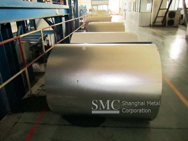 Prepainted Galvalume Steel Coil (Soft steel, Thickness:0.15mm-0.7mm, mainly for roofing use)