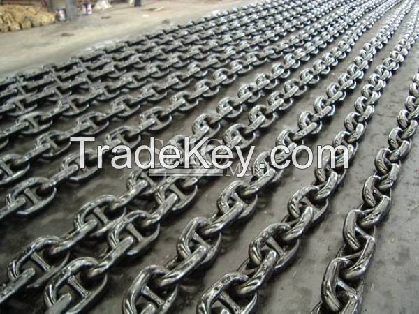 Marine Anchor Chain: Stud Link Chain & Open Link Chain