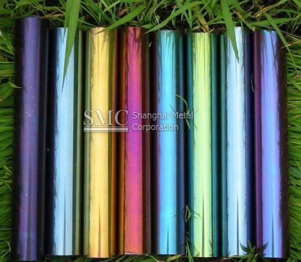 Stainless Steel Titanium Alloy Tube (Optional Colors for Choose)