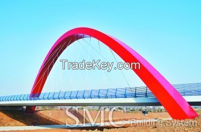 Diagonal Span Arch Bridge