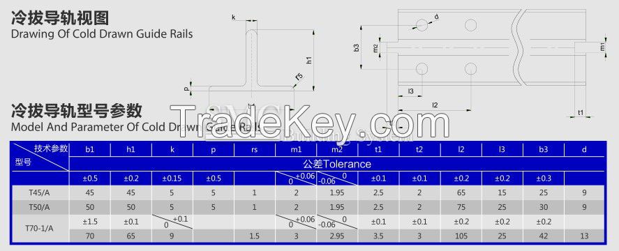 Guide Rail for Elevator