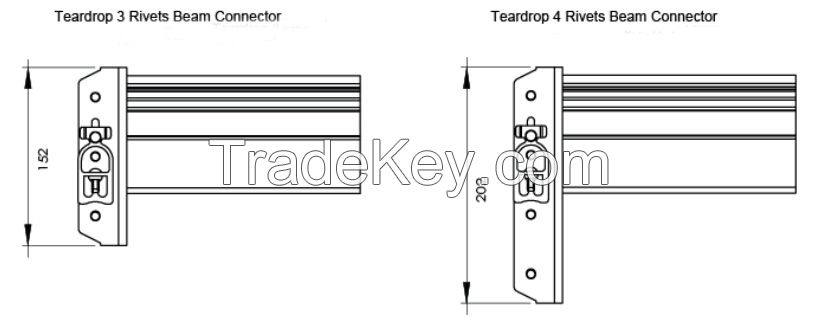 Teardrop Pallet Racking