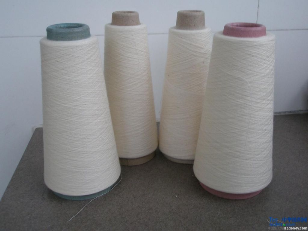 Natural and environmental bamboo fiber yarn fo knitting and weaving
