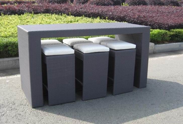 Outdoor bar set  furniture, bistro set . cheap outdoor furniture