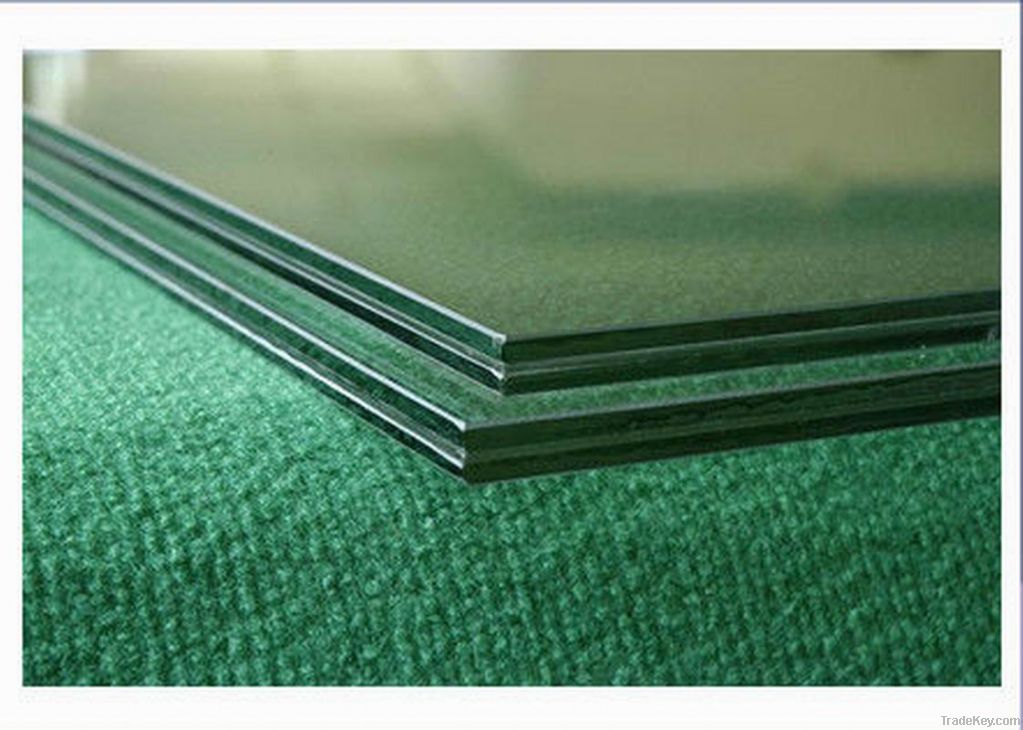 6.38-17.52mm Laminated Safety Glass with CE&ISO9001
