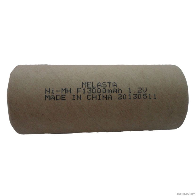 High-capacity Power Battery Ni-MH F 13000mAh 1.2V