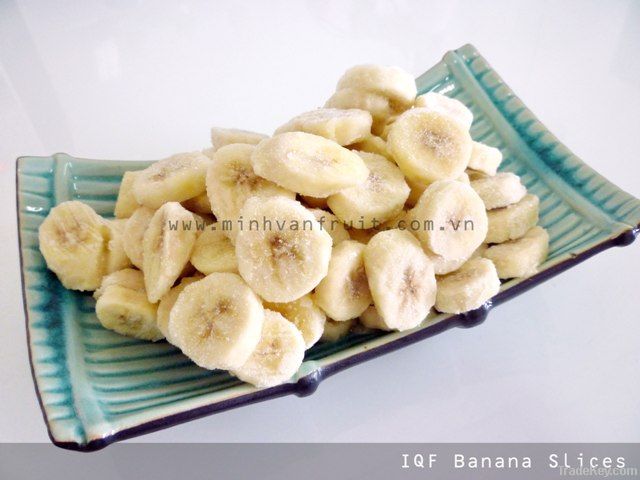 IQF Frozen Banana Slices