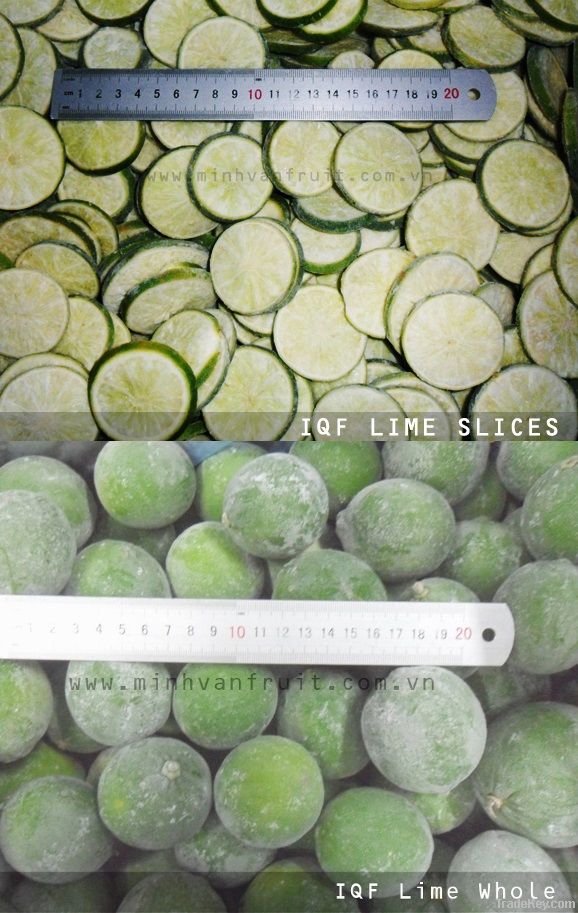 IQF Lime Whole, Slices